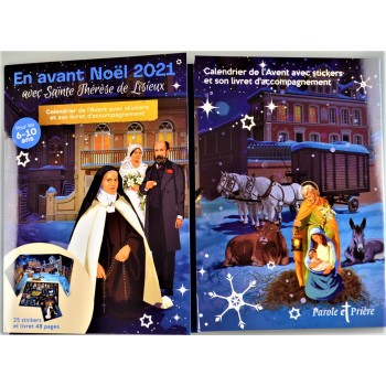 En avant Noël 2021 avec Sainte Thérèse de Lisieux / Calendrier de l'avant