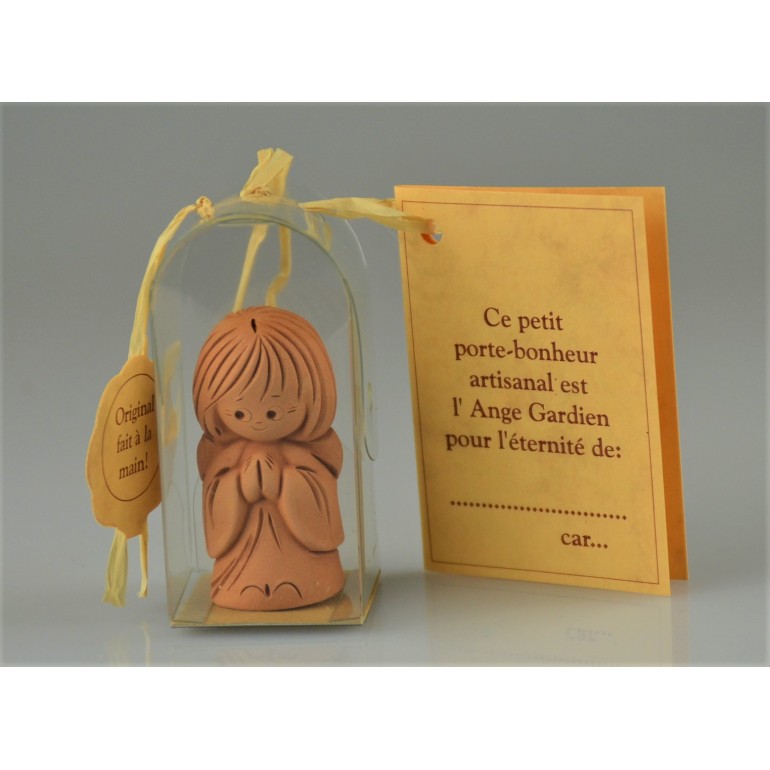 Ange Gardien En Ceramique